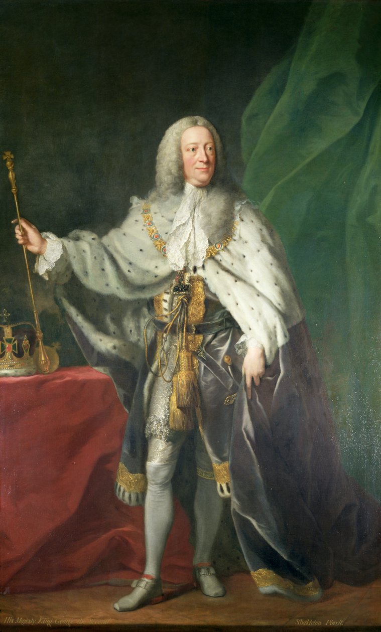György király portréja, 1758 alkotó: John Shackleton