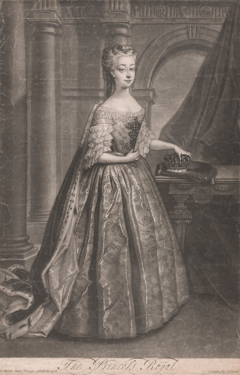 A királyi hercegnő (Ann hercegnő, II. György legidősebb lánya) alkotó: John Simon