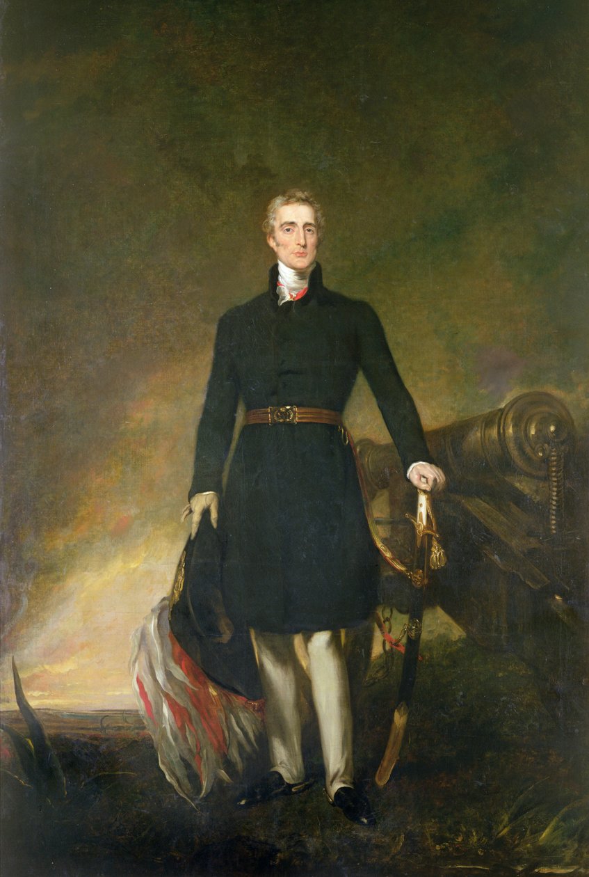 Arthur Wellesley (1769-1852) Wellington hercege (olaj, vászon) alkotó: John Simpson