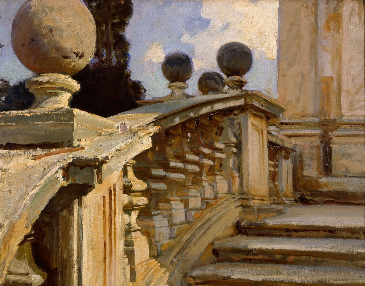 Egy korlát, 1880-1920 alkotó: John Singer Sargent