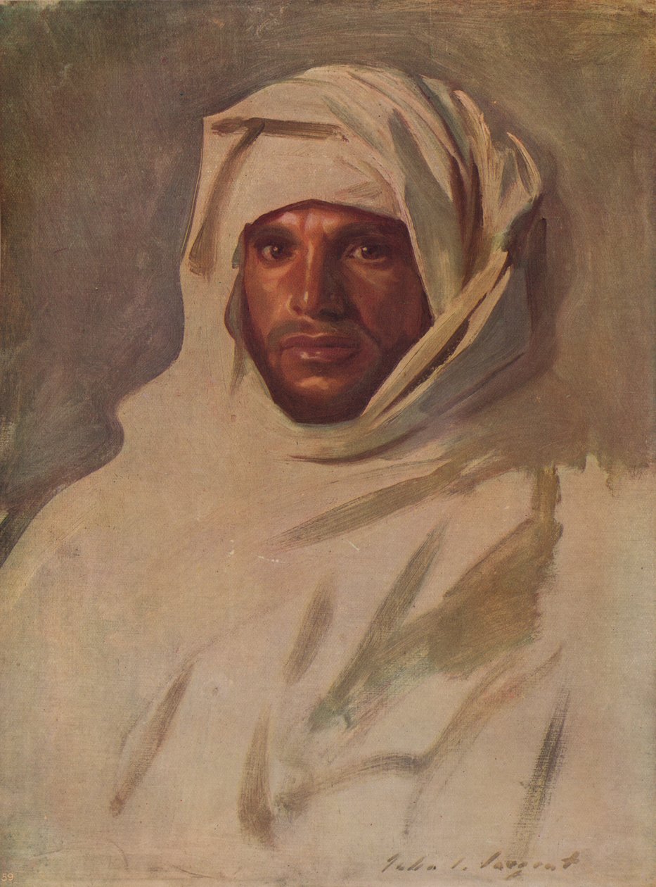 Egy beduin arab, c1891, c1915 alkotó: John Singer Sargent