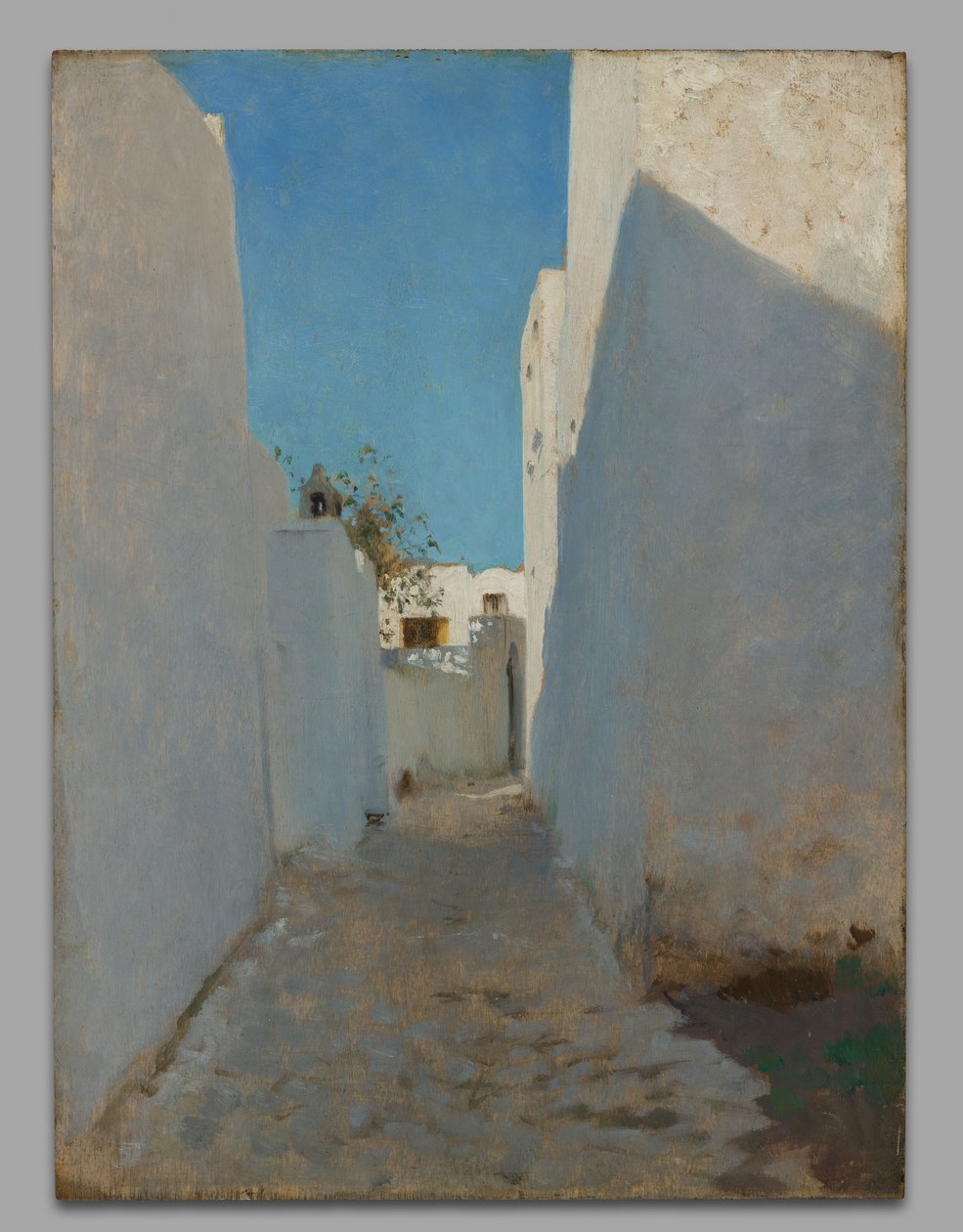 Marokkói utcakép alkotó: John Singer Sargent