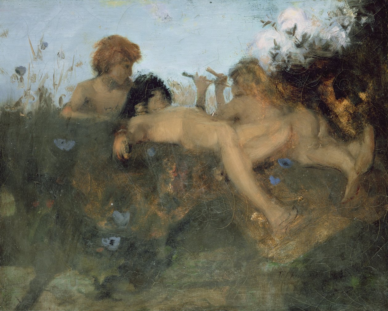 Nyári idill, 1878-79 alkotó: John Singer Sargent