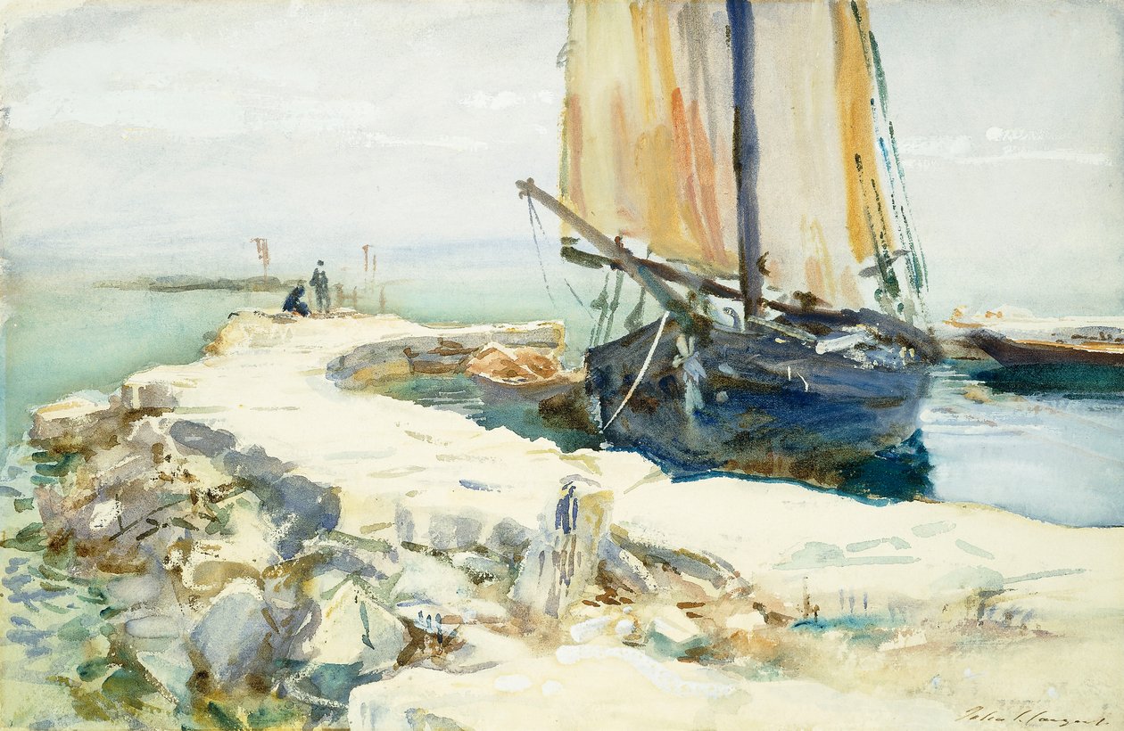 A Garda-tó felett alkotó: John Singer Sargent