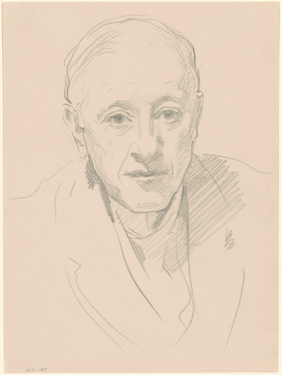Egy férfi mellszobra alkotó: John Singer Sargent