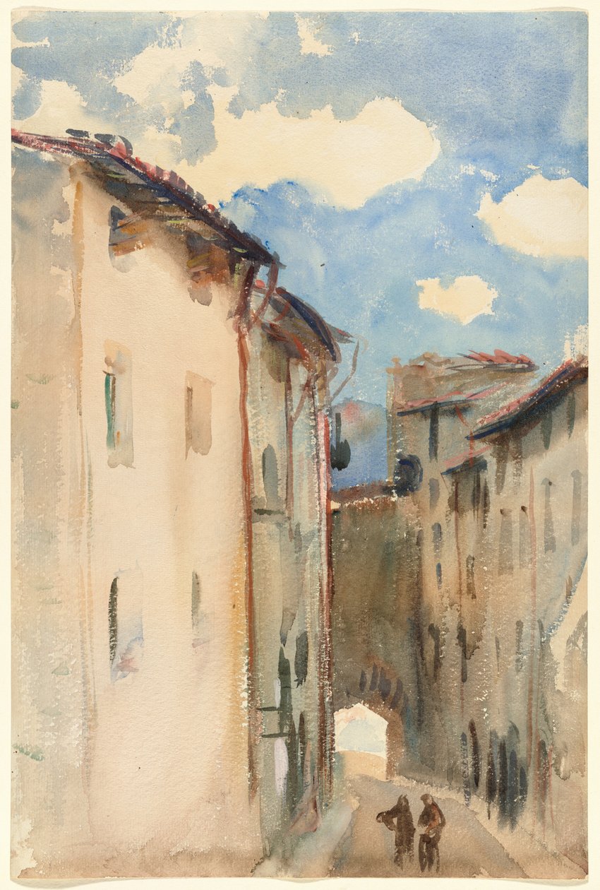 Camprodon, Spanyolország, c. 1892. alkotó: John Singer Sargent