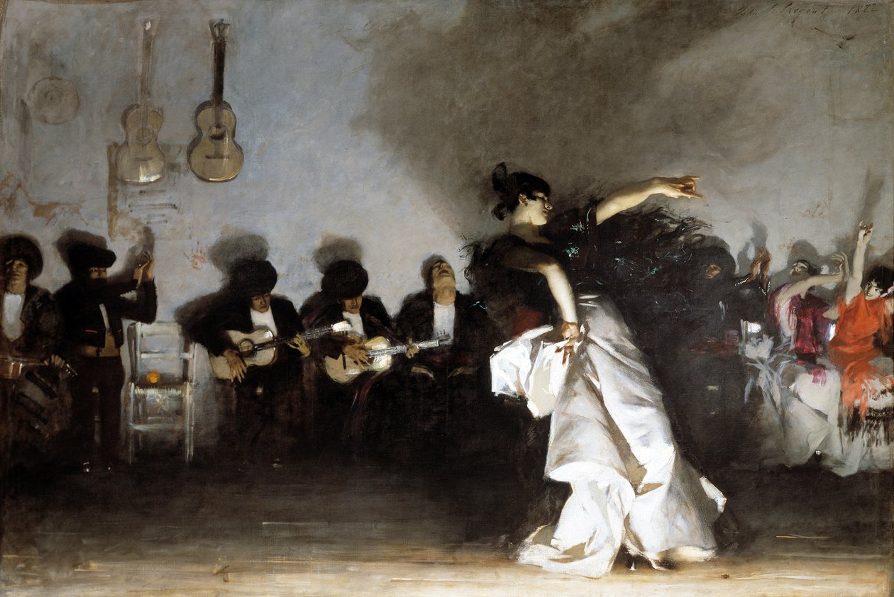 A Jaleo, 1882 alkotó: John Singer Sargent