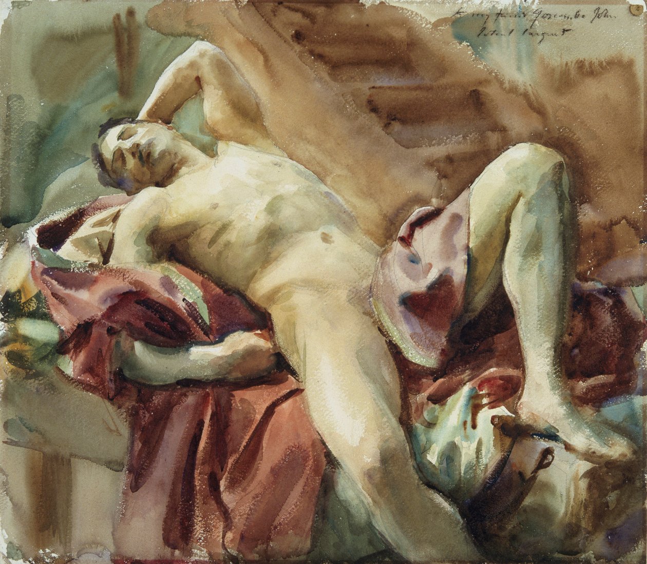 „Ábratanulmány”, 1900 alkotó: John Singer Sargent
