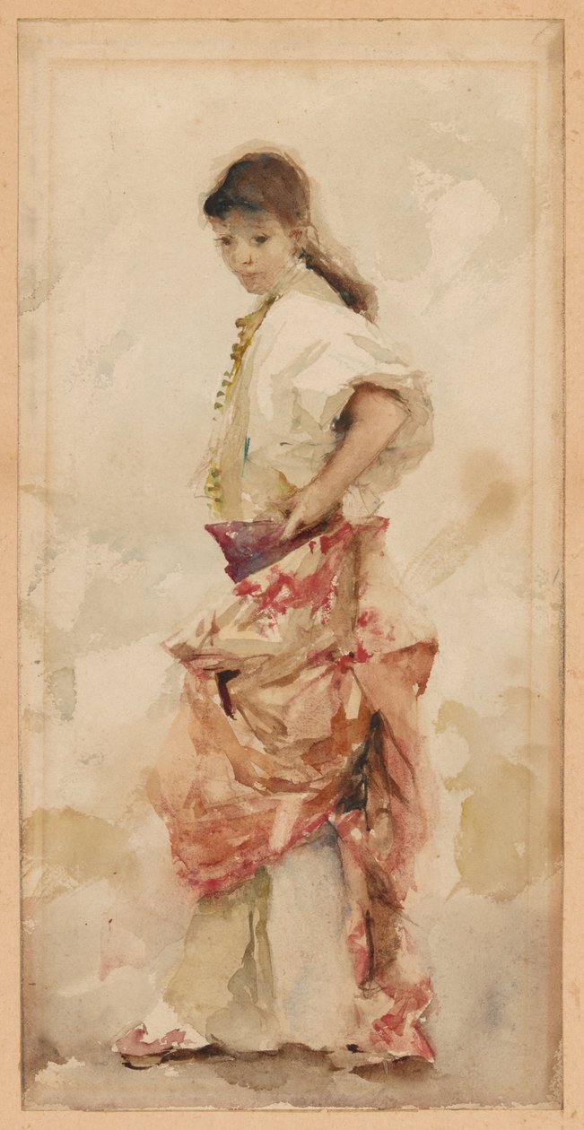 Lány spanyol jelmezben alkotó: John Singer Sargent