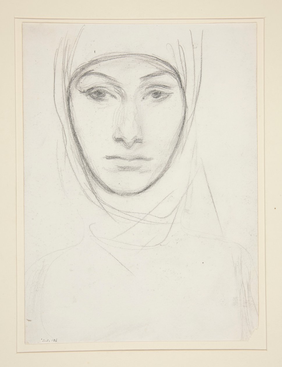 Egy nő feje alkotó: John Singer Sargent