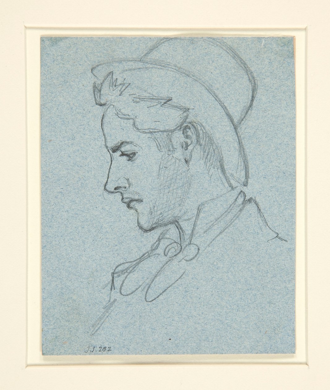 Egy fiatalember feje alkotó: John Singer Sargent