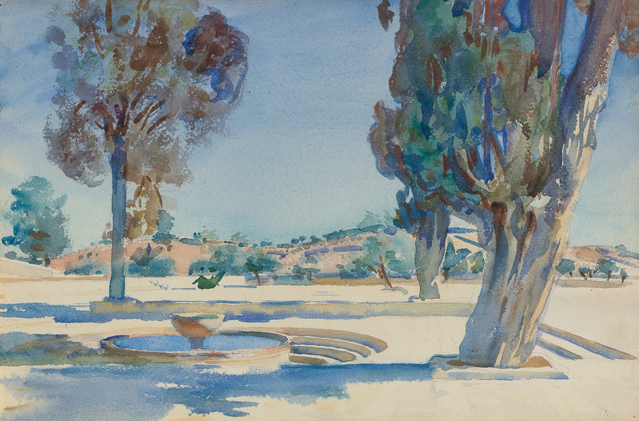 Jeruzsálem (akvarell) alkotó: John Singer Sargent