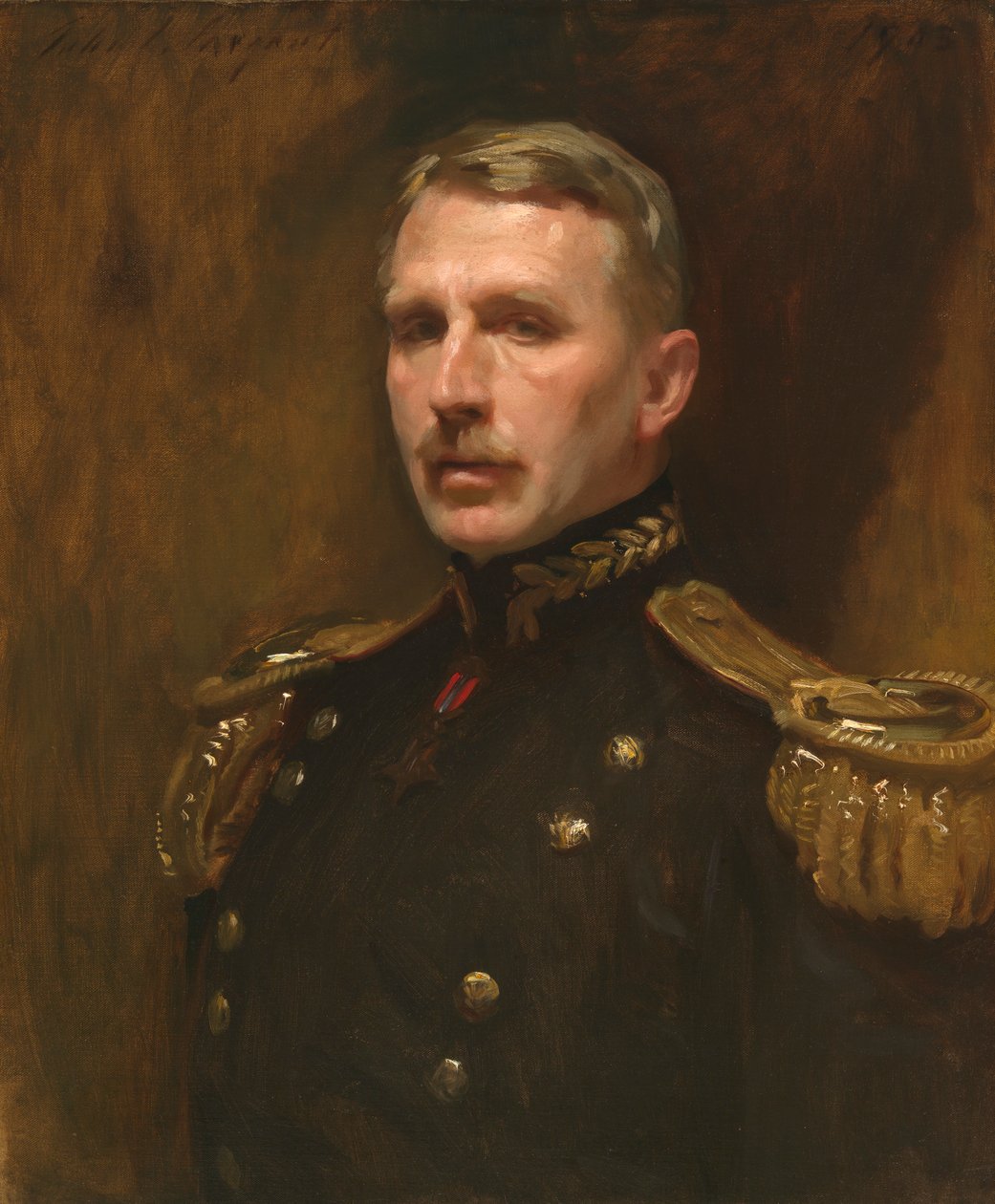 Leonard Wood, 1903. alkotó: John Singer Sargent