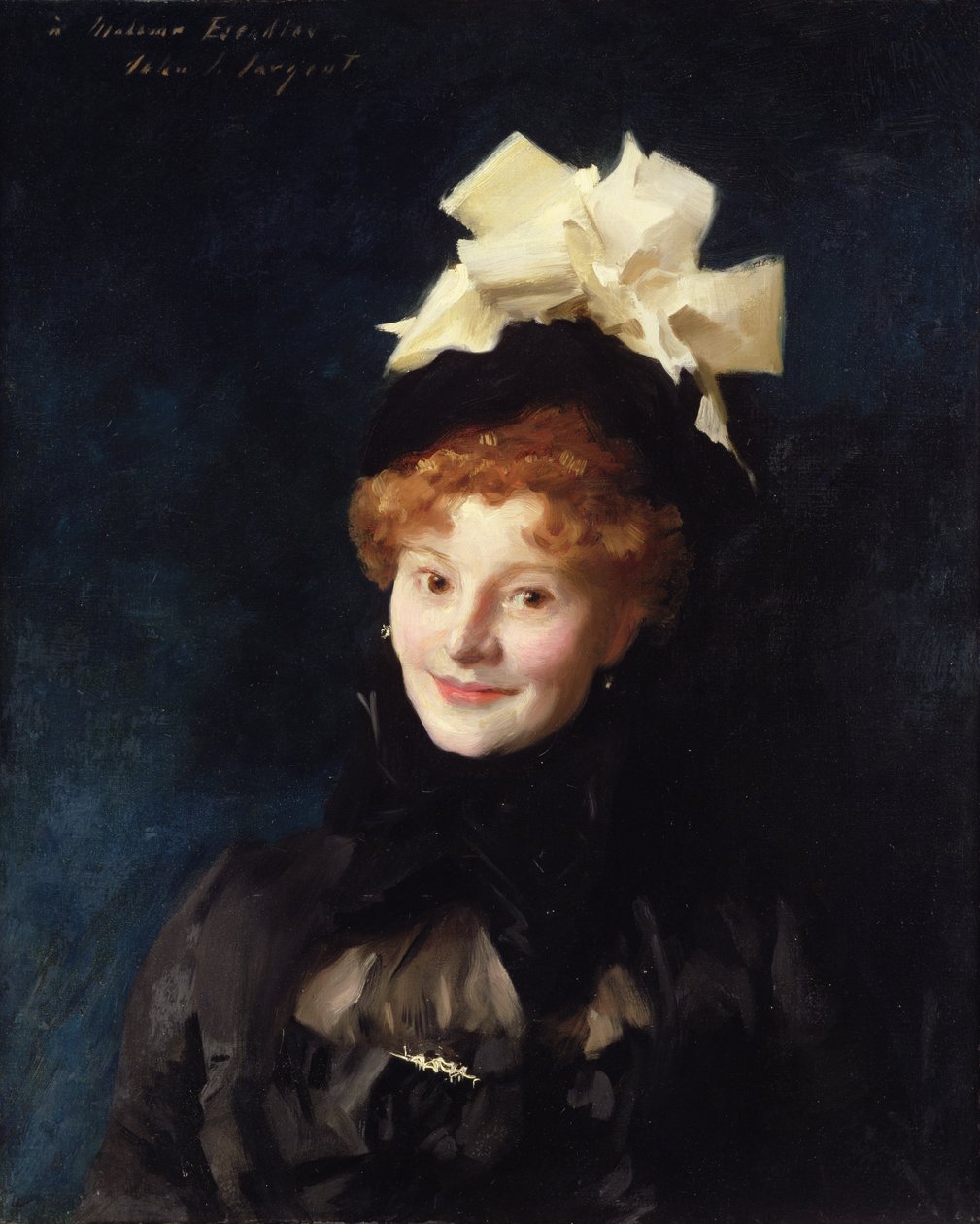 Madame Escudier, 1883 körül alkotó: John Singer Sargent