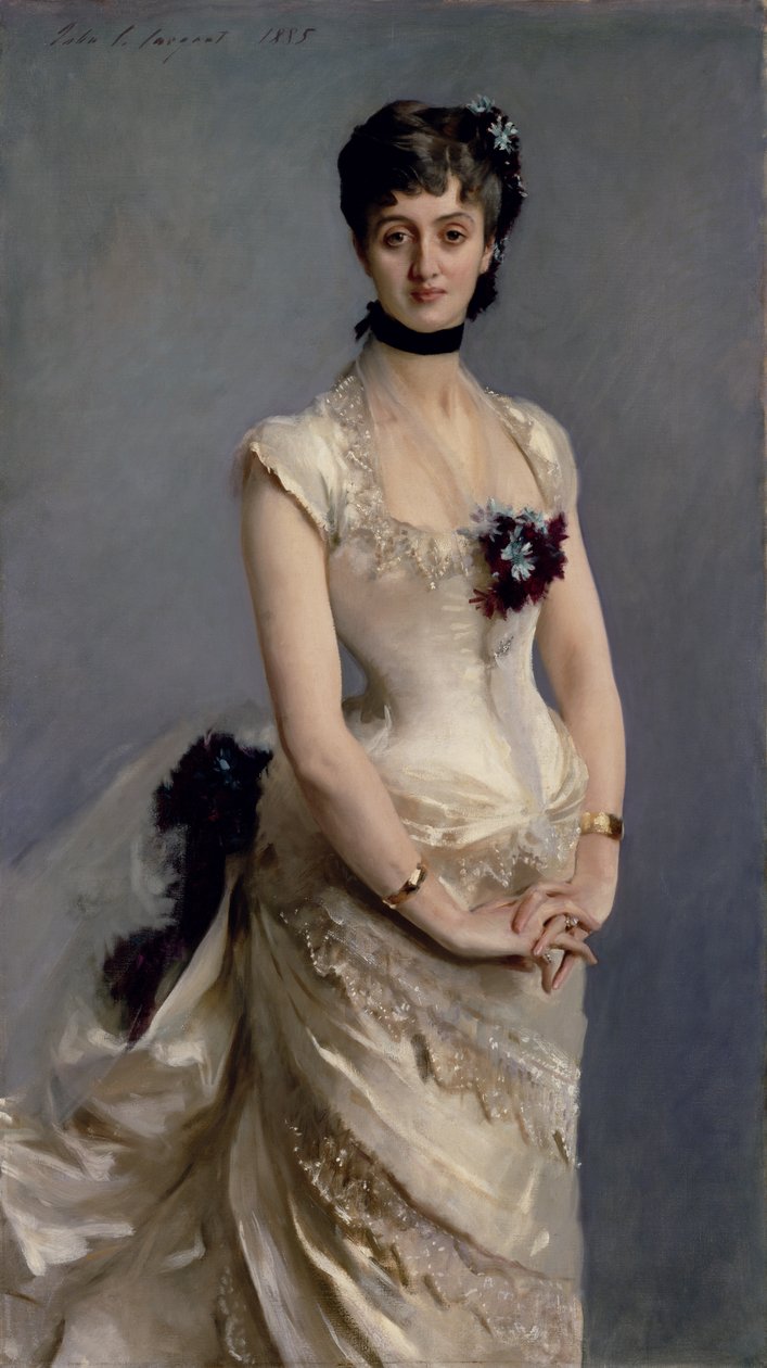 Madame Paul Poirson, 1885 alkotó: John Singer Sargent
