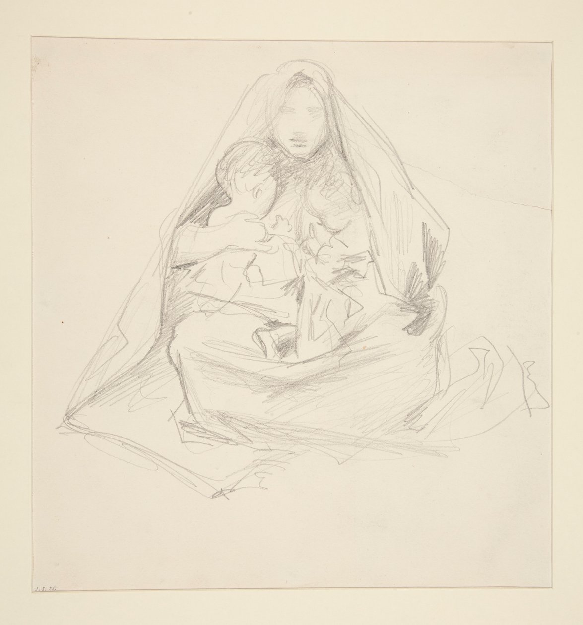 Madonna és gyermeke alkotó: John Singer Sargent