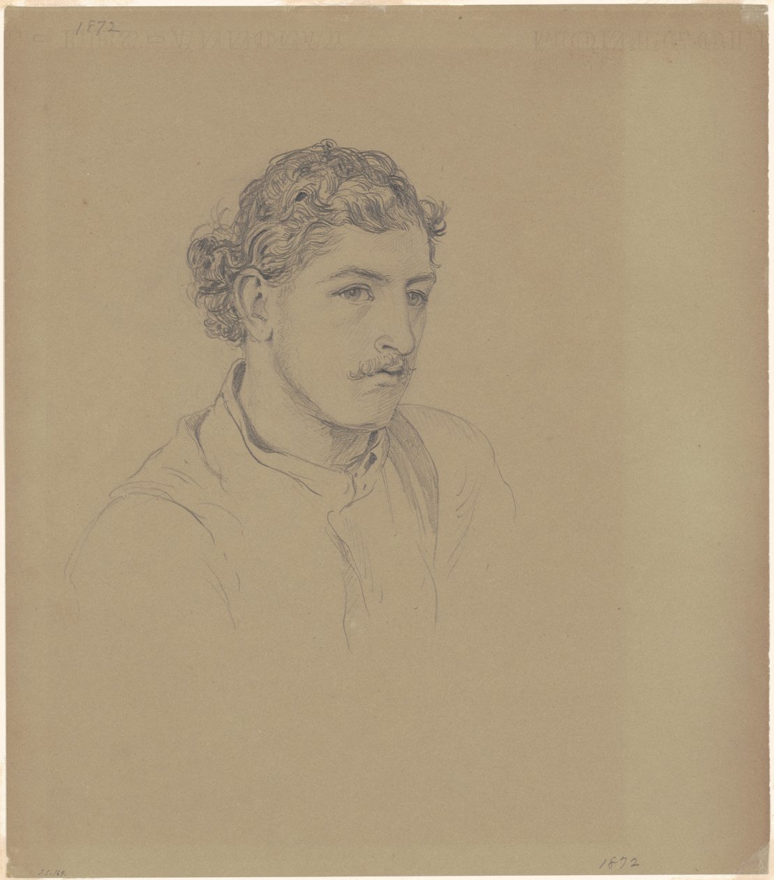 Férfi göndör hajjal alkotó: John Singer Sargent