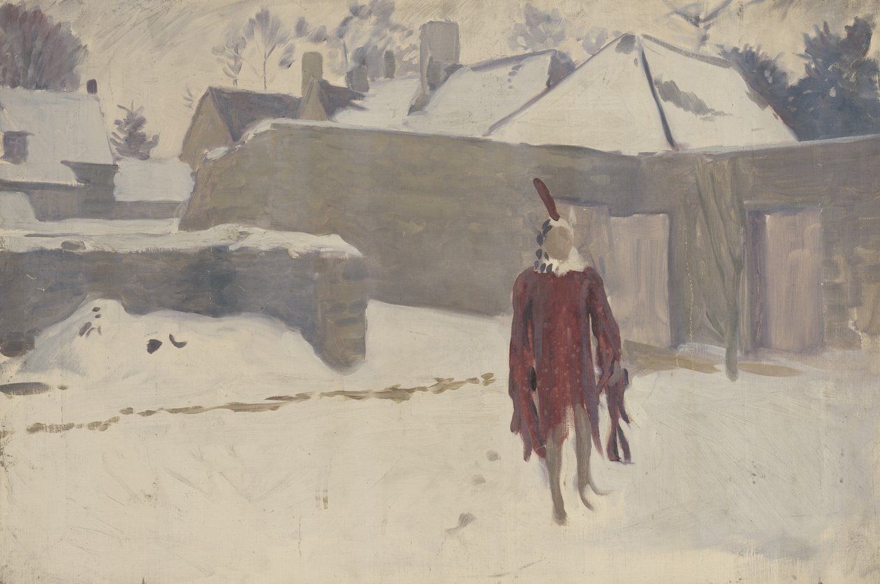 Mannikin a hóban, 1893-5 alkotó: John Singer Sargent