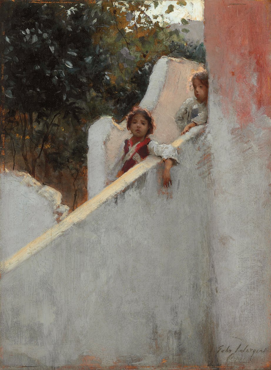 Capri emlékei; Capri emlékei, 1878 alkotó: John Singer Sargent