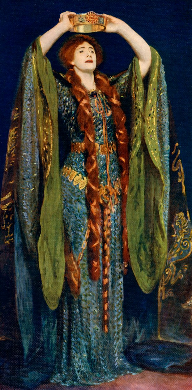 Miss Ellen Terry mint Lady Macbeth, 1906, 1912. alkotó: John Singer Sargent