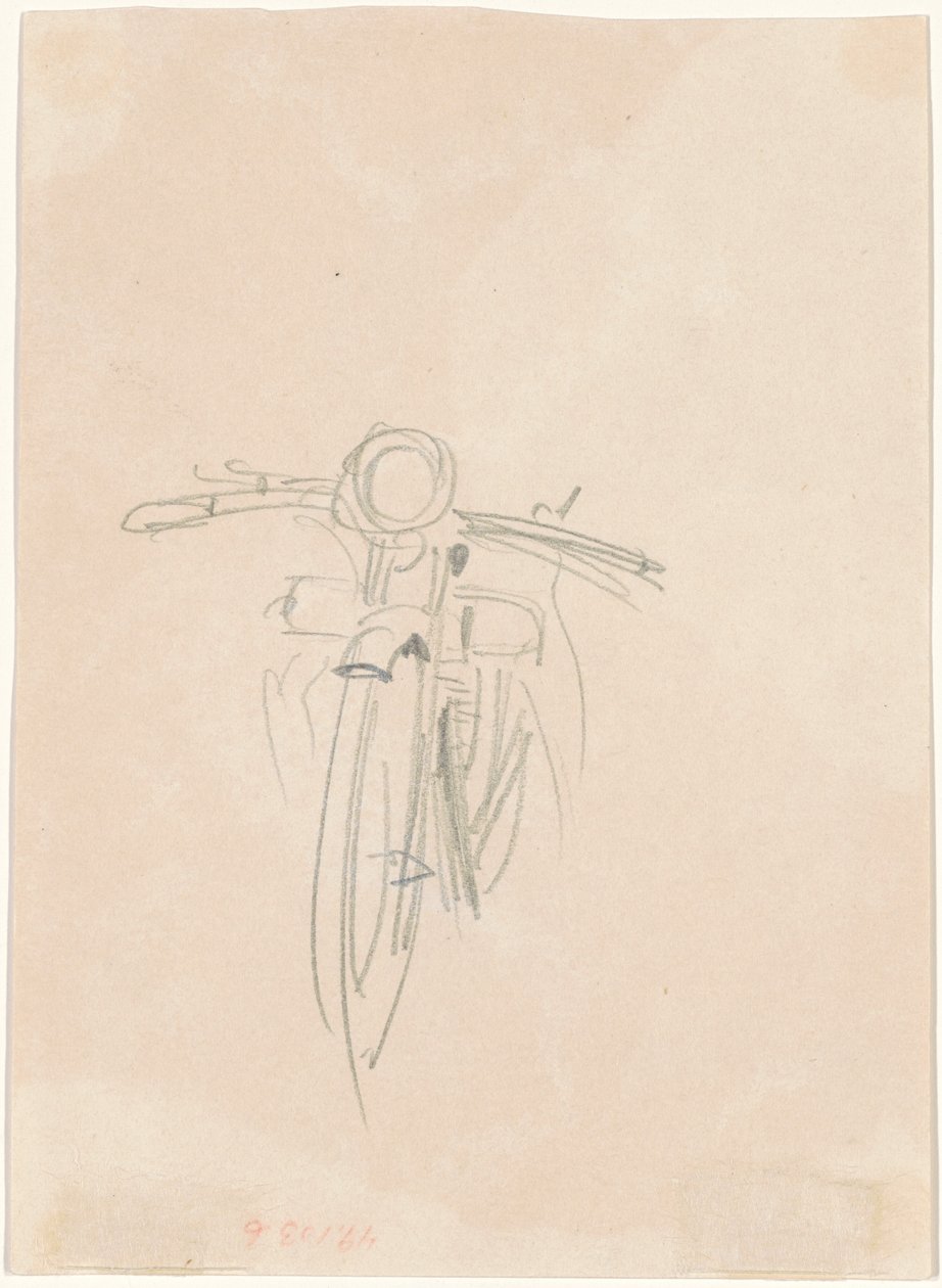 Motorkerékpár [verso] alkotó: John Singer Sargent