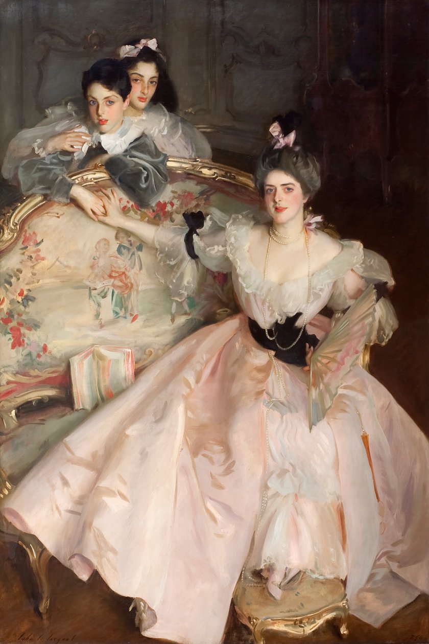 Carl Meyer asszony és gyermekei alkotó: John Singer Sargent