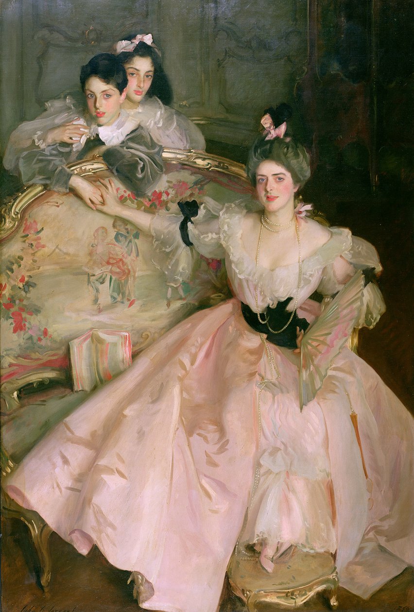 Carl Meyer asszony, később Lady Meyer, és két gyermeke alkotó: John Singer Sargent