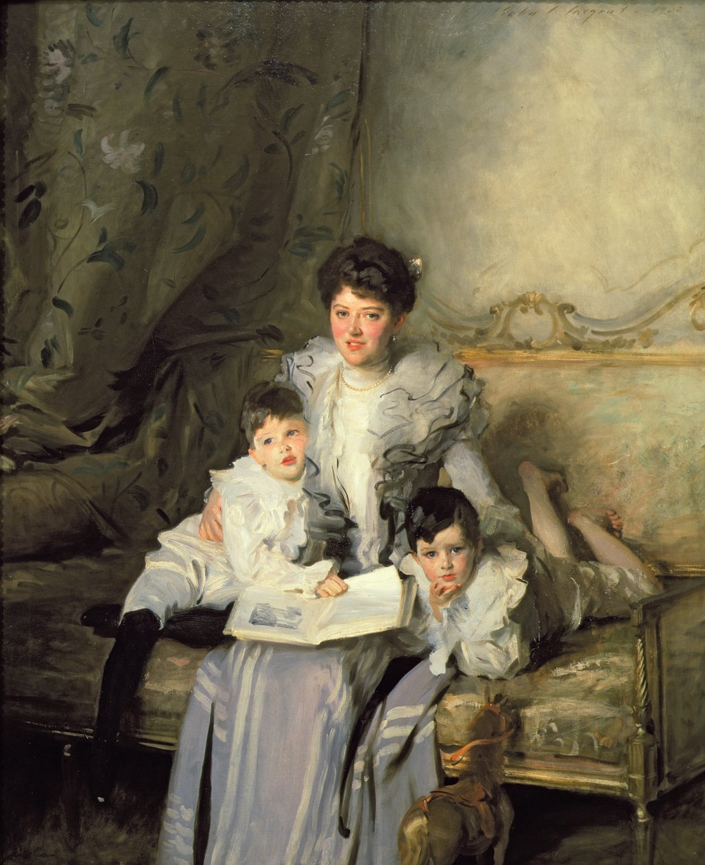 Mrs Knowles és gyermekei alkotó: John Singer Sargent