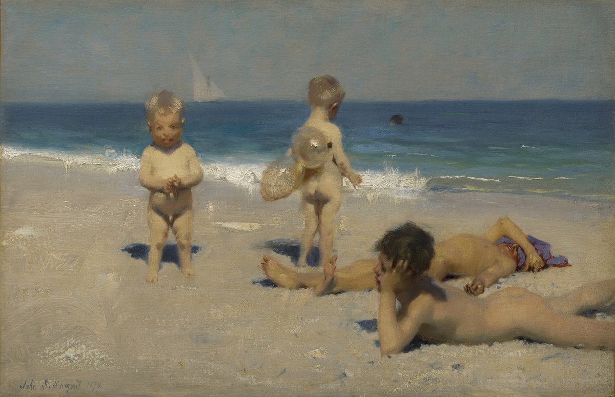 Neopolita Gyermekfürdő, 1879 alkotó: John Singer Sargent