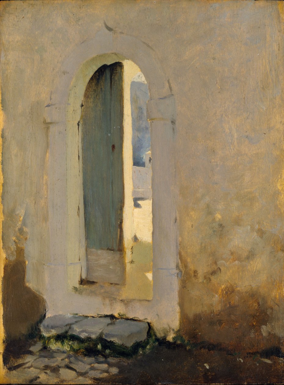 Open Doorway, Marokkó, 1879-80 alkotó: John Singer Sargent
