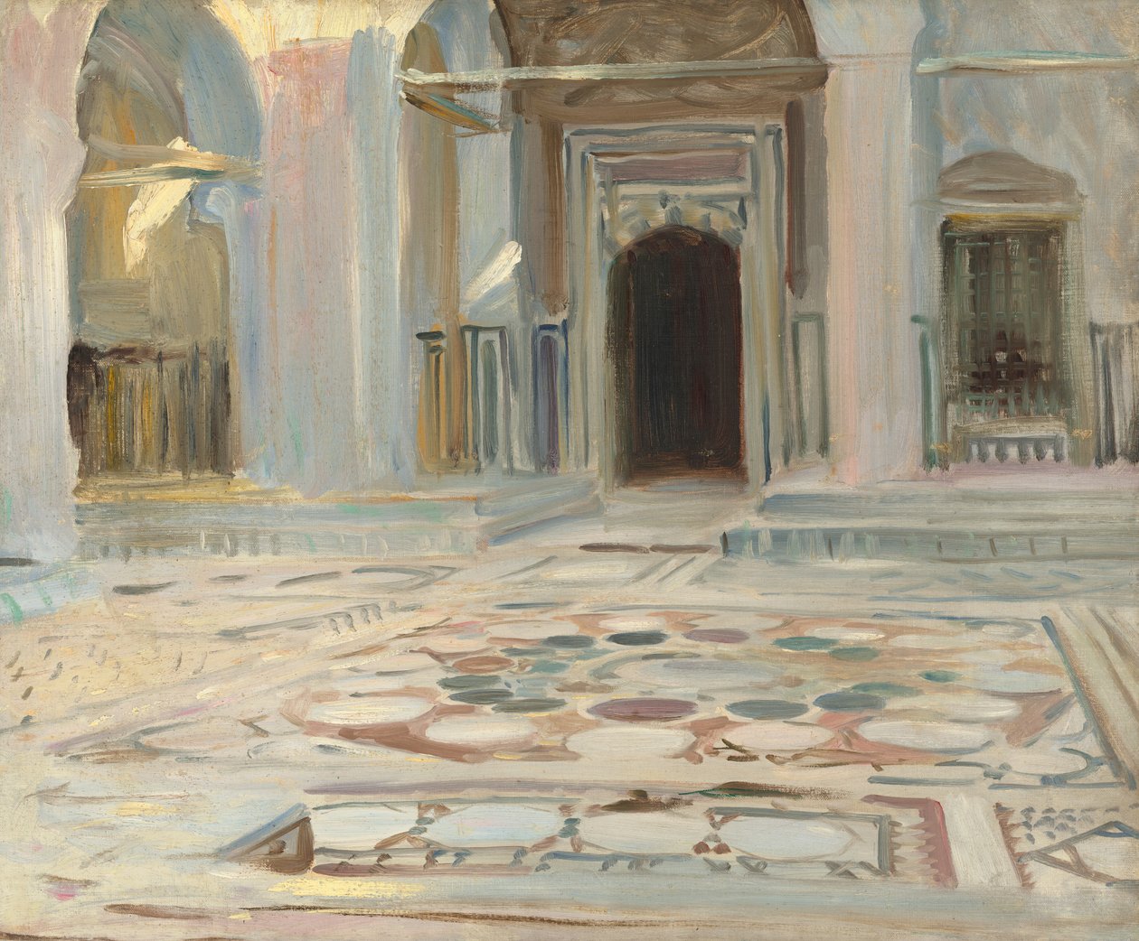 Járda, Kairó alkotó: John Singer Sargent