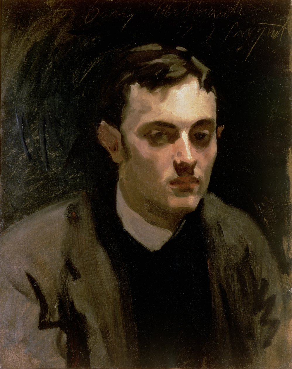Albert de Belleroche portréja alkotó: John Singer Sargent