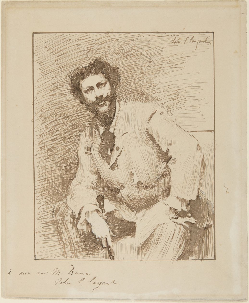 Carolus-Duran portréja alkotó: John Singer Sargent