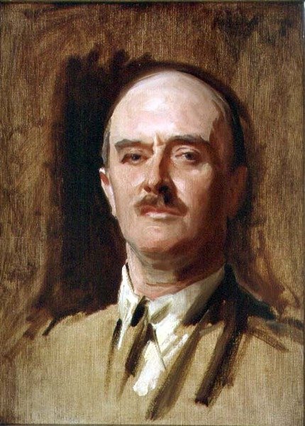 Viscount Allenby tábornagy portréja (1861-1936) (olaj, vászon) alkotó: John Singer Sargent