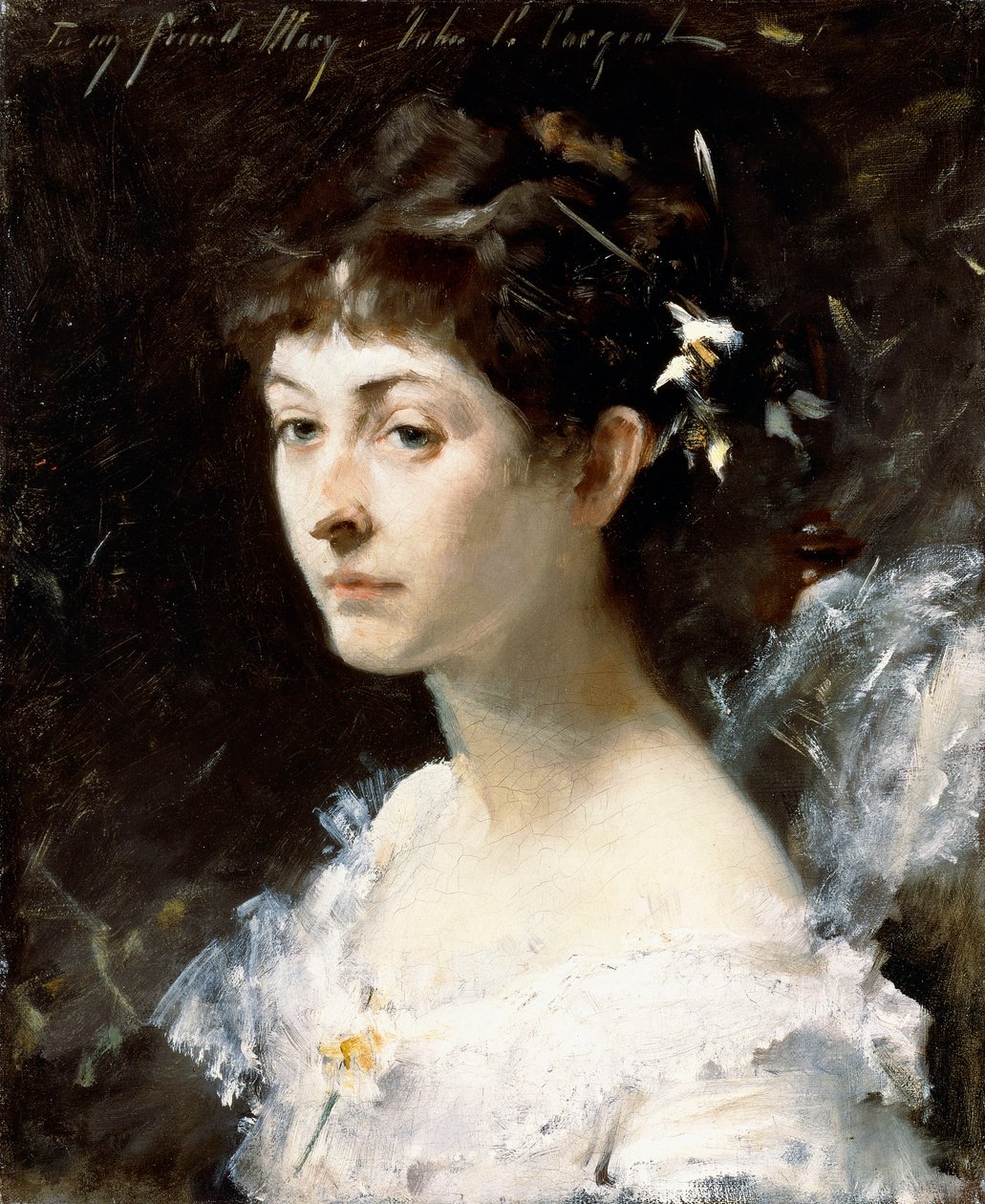 Mary Turner Austin portréja, 1878 körül alkotó: John Singer Sargent