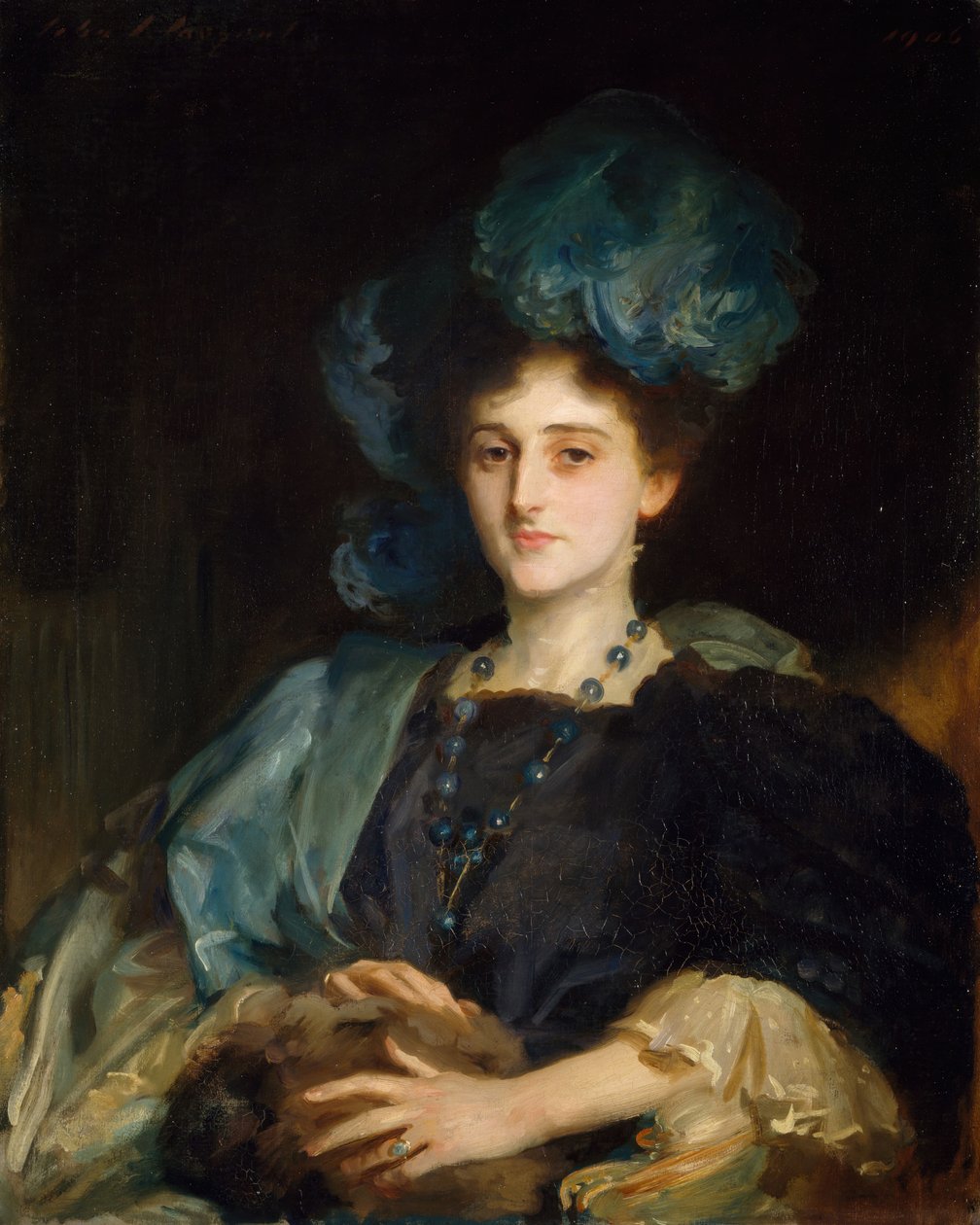 Miss Katherine Elizabeth Lewis portréja 1961-ben, 1906-ban. alkotó: John Singer Sargent
