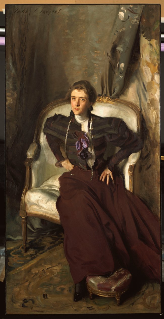 Mrs. Alice Brisbane Thursby portréja, 1898 alkotó: John Singer Sargent