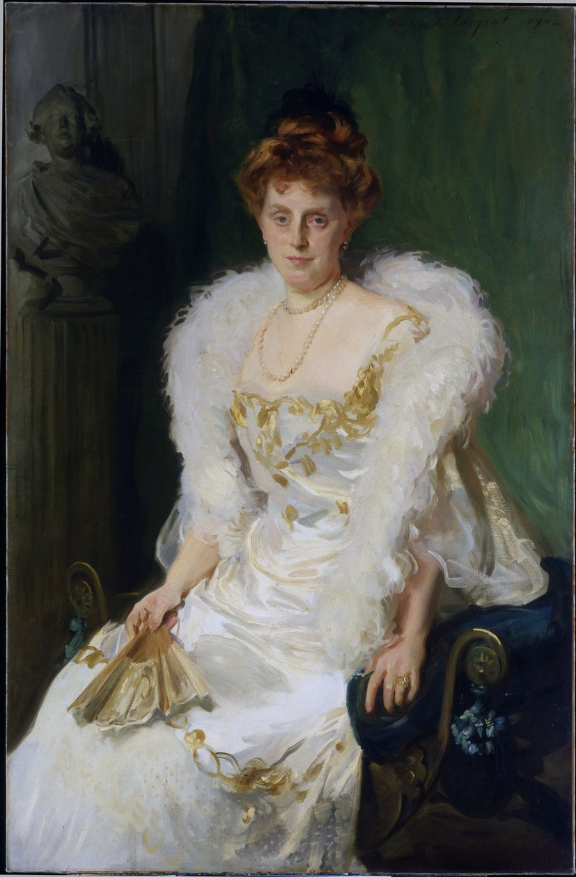 Mrs. Charles Beatty Alexander portréja alkotó: John Singer Sargent