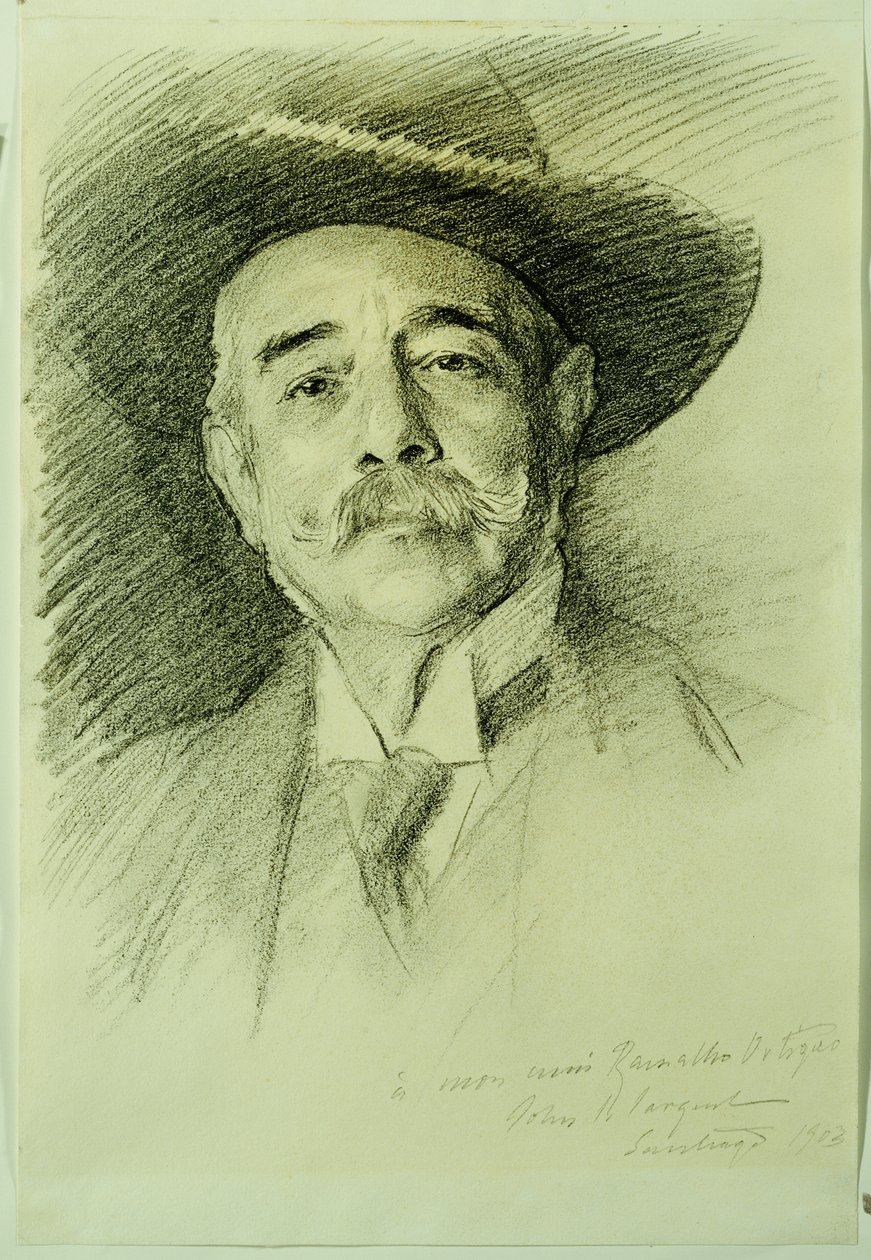 Ramacho Ortigao portréja, 1903 alkotó: John Singer Sargent