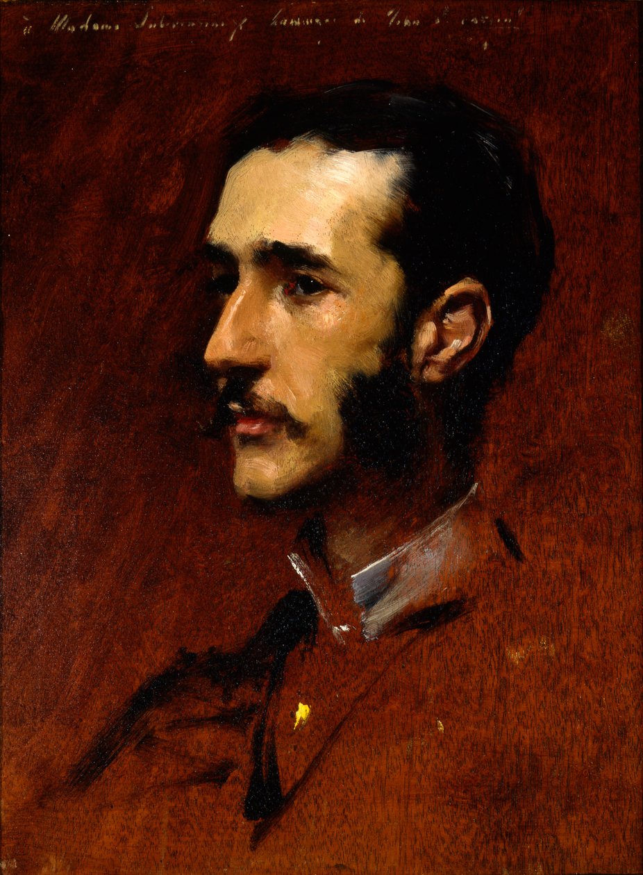 Ramon Subercaseaux, 1880 körül (olaj, tábla) alkotó: John Singer Sargent
