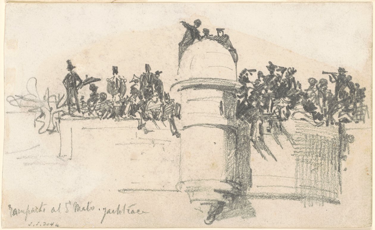 Sáncok a St. Malo jachtversenyen, 1875. alkotó: John Singer Sargent