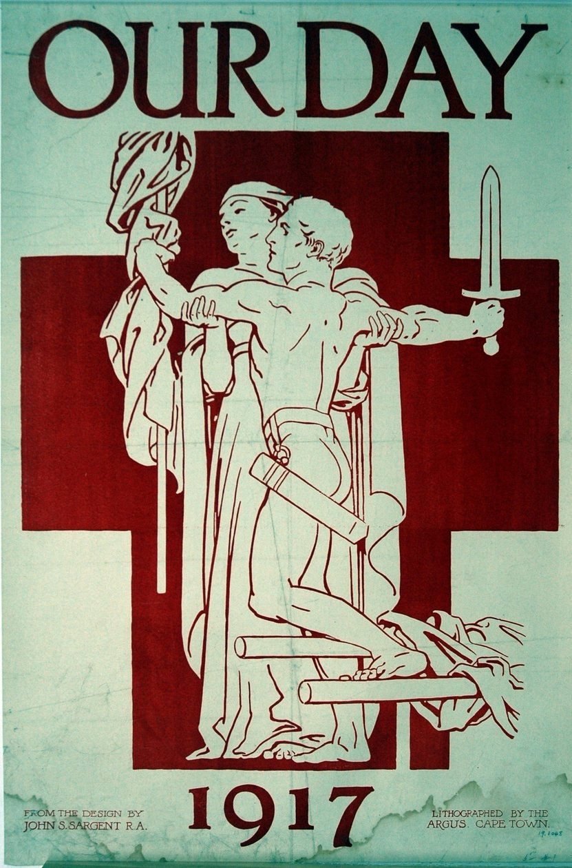 Rotes Kreuz Unser Tag 1917 alkotó: John Singer Sargent