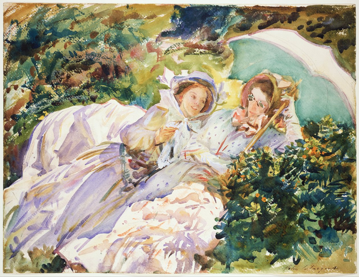 Simplon-hágó: A csábító nő alkotó: John Singer Sargent