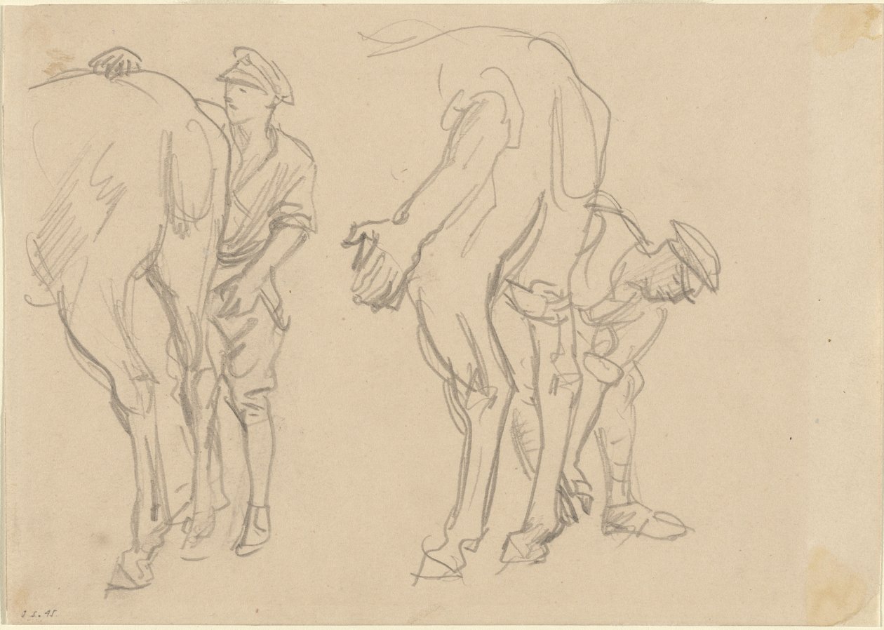 Tanulmányok Scots Greynek, 1918. alkotó: John Singer Sargent