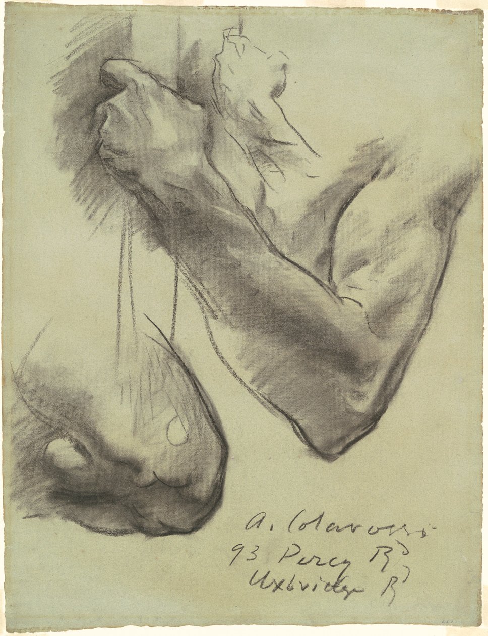 Tanulmányok a "vallás diadalához" alkotó: John Singer Sargent
