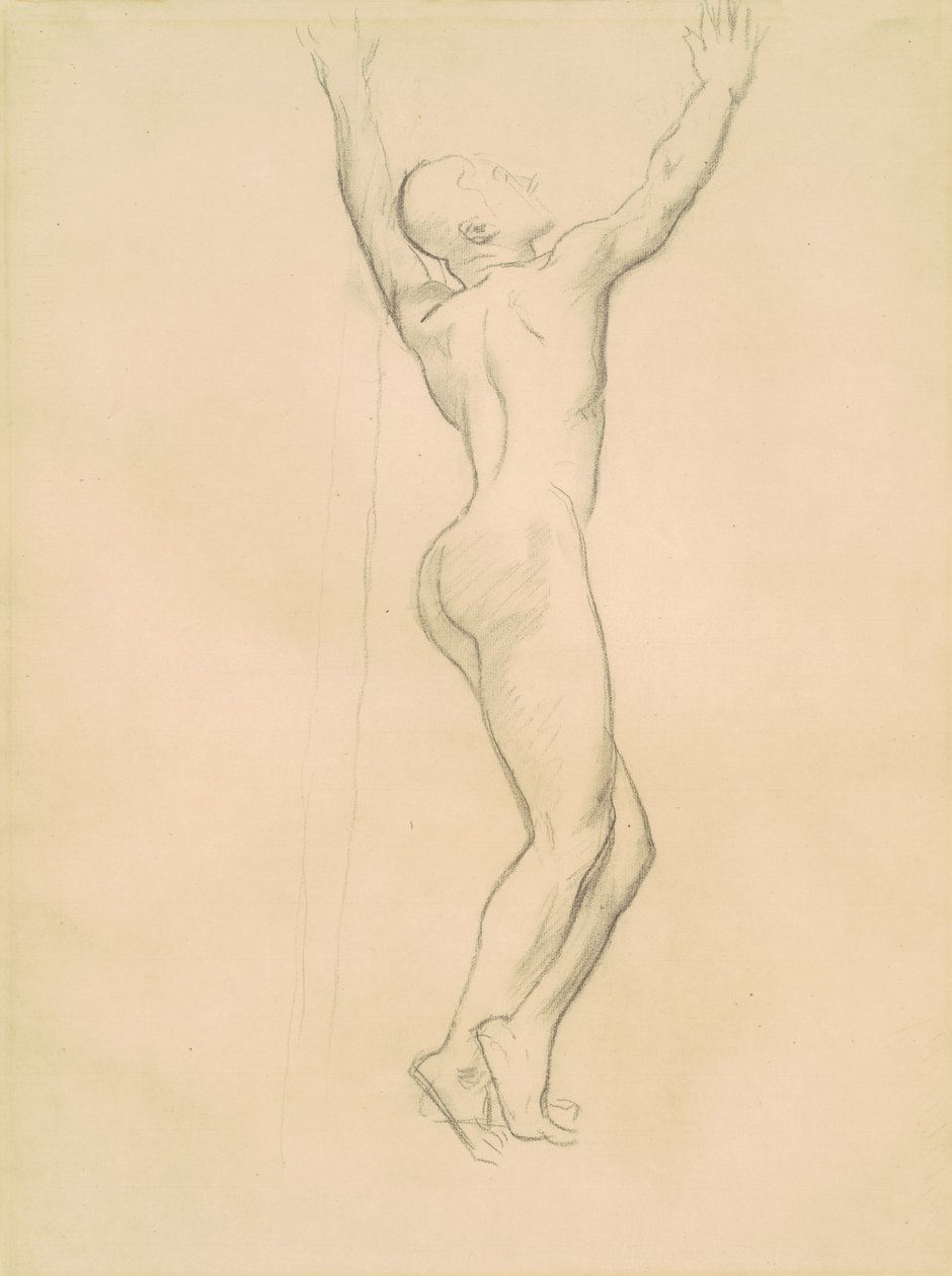 Tanulmány Apollo és Daphne számára, c. 1918. alkotó: John Singer Sargent
