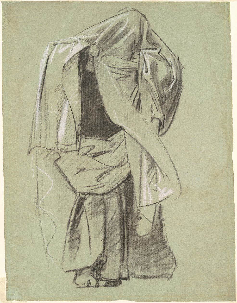 Tanulmány a "Próféták frízéhez" alkotó: John Singer Sargent
