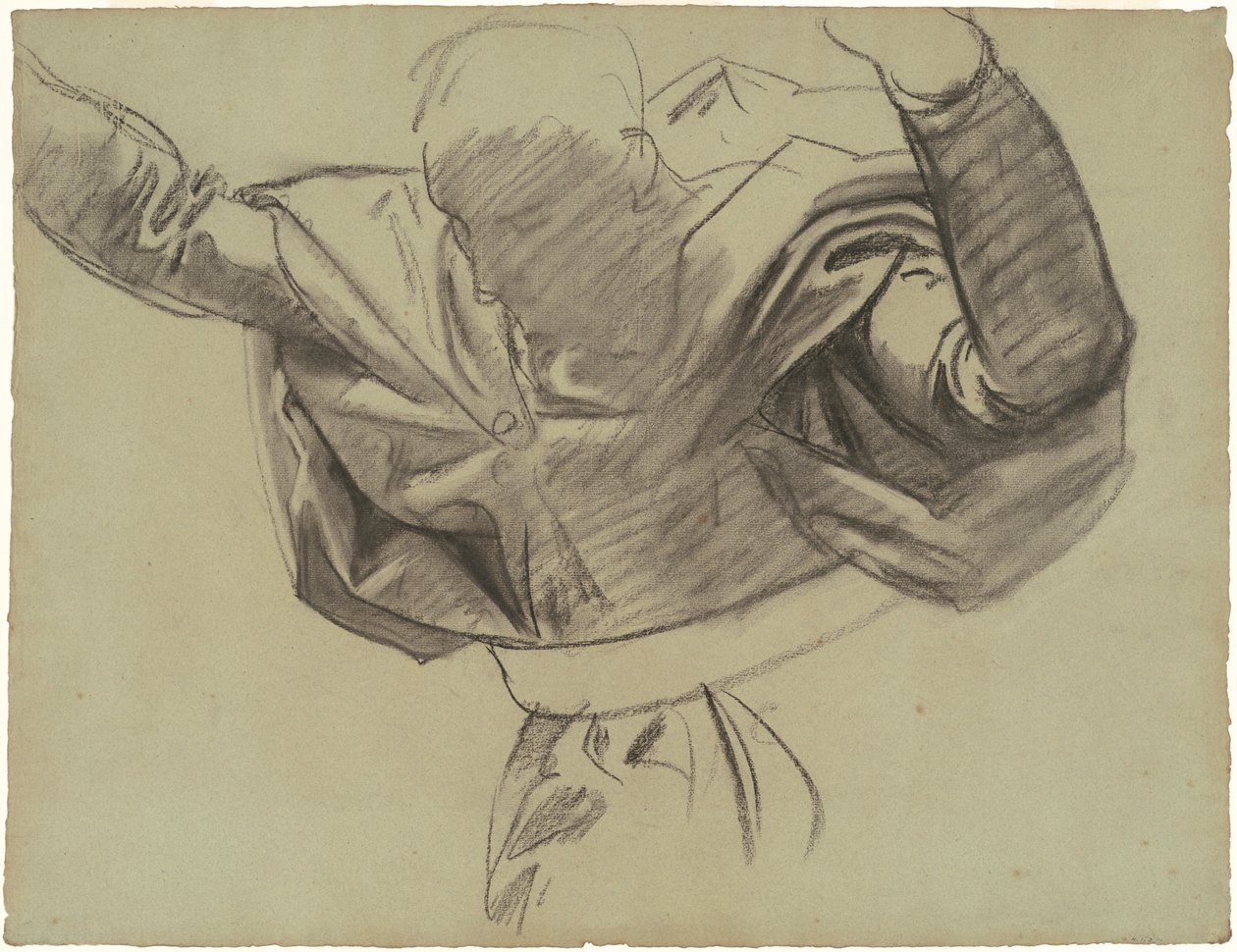 Tanulmány az "Úr szolgálólányához" alkotó: John Singer Sargent