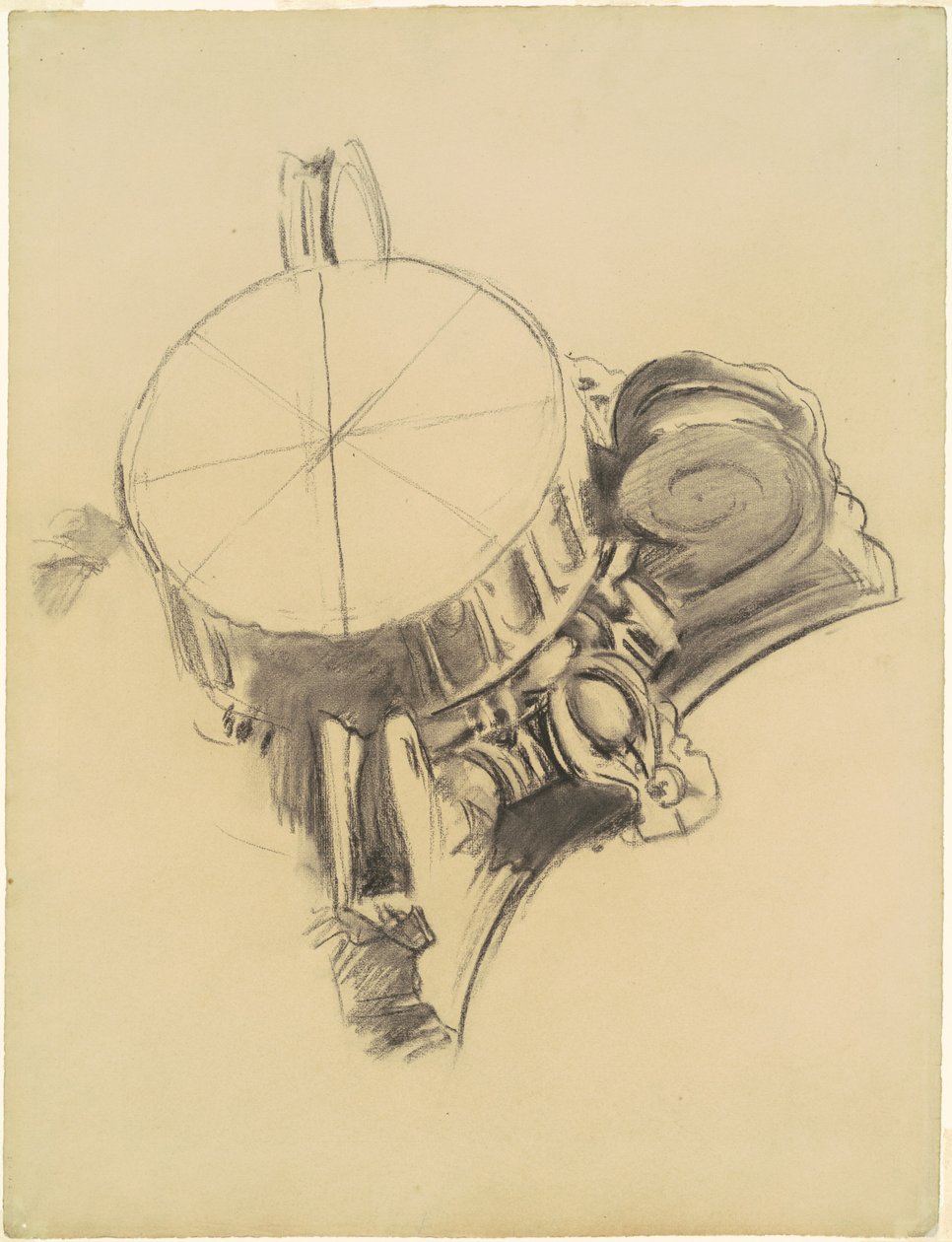 Tanulmány Góg és Magóg bukásához, 1903-1916. alkotó: John Singer Sargent