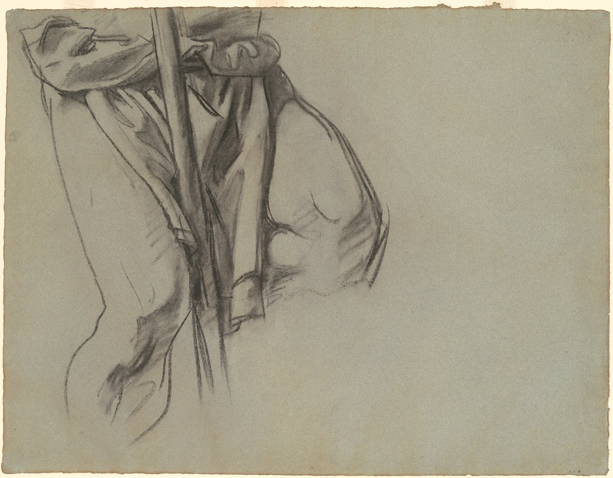 Ádám tanulmánya a „Rózsafüzér tizenöt misztériumához” alkotó: John Singer Sargent